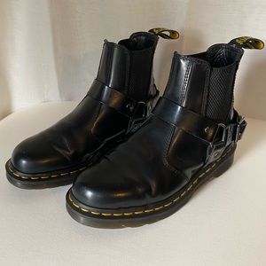 Dr. Martens Wincox Harness Lug Sole Chelsea Boot in black